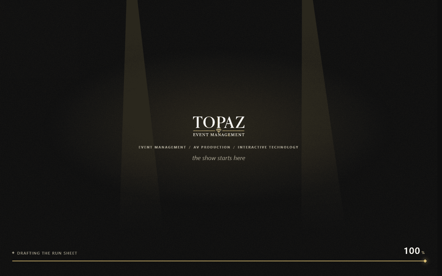 Topaz Events project preview